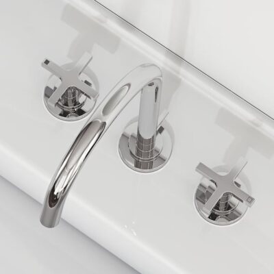 Kludi NOVA FONTE wastafelkraan Classic met trekstang-afvoergarnituur chroom 201430520 4