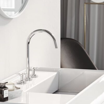 Kludi NOVA FONTE wastafelkraan Classic met trekstang-afvoergarnituur chroom 201430520 6