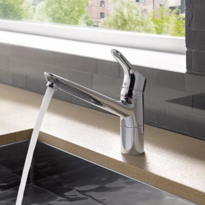 Kludi Objekta draaibare keukenmengkraan chroom 325740575 5