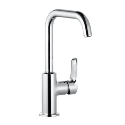 Kludi Pure&Solid 205 eengreeps wastafelmengkraan chroom met dichte greep en 3/8 aansluiting 340240575 4 Kludi Pure&Solid 205 eengreeps wastafelmengkraan chroom met dichte greep en 3/8 aansluiting 340240575 4