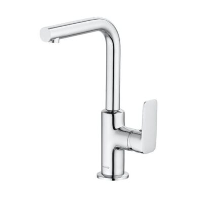 Kludi Pure&Style 220 eengreeps wastafelmengkraan chroom met dichte greep en 3/8 aansluiting 400240575 12 Kludi Pure&Style 220 eengreeps wastafelmengkraan chroom met dichte greep en 3/8 aansluiting 400240575 12