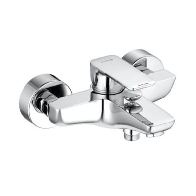 Kludi PURE&STYLE eengreeps opbouw badmengkraan 2 verbruikers chroom 406810575 5