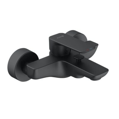 Kludi PURE&STYLE eengreeps opbouw badmengkraan 2 verbruikers mat-zwart 406813975 5