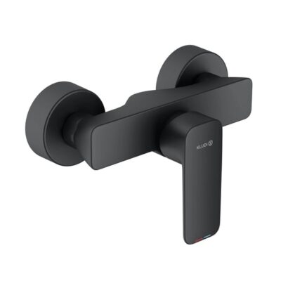 Kludi PURE&STYLE eengreeps opbouw douchemengkraan 1 verbruiker mat-zwart 408413975 4