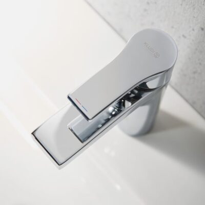 Kludi ZENTA SL wastafelkraan 100 met afsluitbare afvoerplug push open chroom 482980565 5