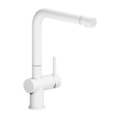 Reginox Yadkin eenhendel keukenmengkraan draaibaar wit R34767 6
