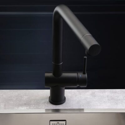 Reginox Yadkin eenhendel keukenmengkraan draaibaar zwart R31681 6
