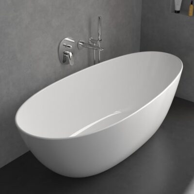 Villeroy & Boch Antao eengreeps inbouw mengkraan voor bad & douche 2 verbruikers chroom TVT11100100061 4