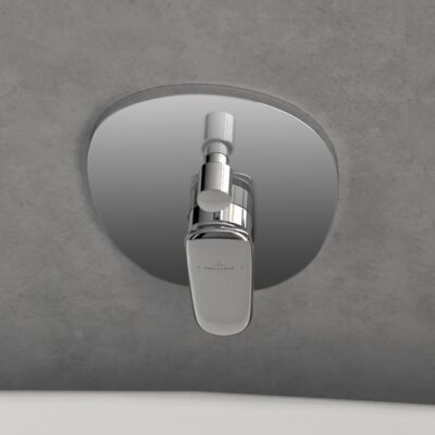Villeroy & Boch Antao eengreeps inbouw mengkraan voor bad & douche 2 verbruikers chroom TVT11100100061 7