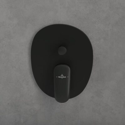 Villeroy & Boch Antao eengreeps inbouw mengkraan voor bad & douche 2 verbruikers mat-zwart TVT111001000K5 6