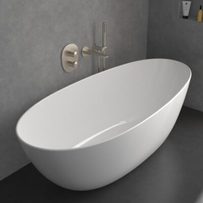 Villeroy & Boch Antao thermostaat voor bad & douche 2 verbruikers nikkel geborsteld TVS11100200064 4