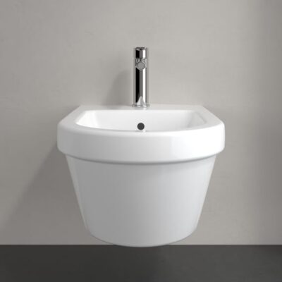 Villeroy & Boch Architectura bidetkraan met trekstang-afvoergarnituur met AquaSmart chroom TVB10300100061 4