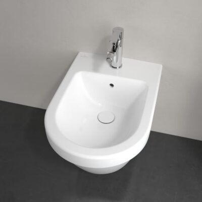 Villeroy & Boch Architectura bidetkraan met trekstang-afvoergarnituur met AquaSmart chroom TVB10300100061 5
