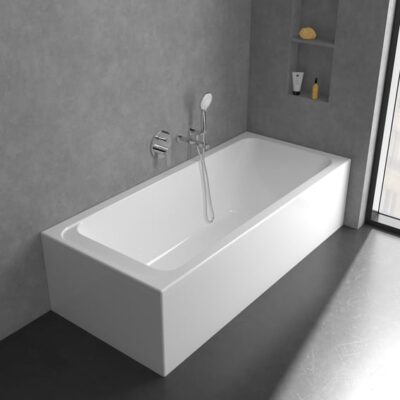 Villeroy & Boch Architectura eengreeps inbouw mengkraan voor bad & douche 2 verbruikers chroom TVS10335300061 4