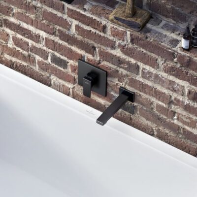 Villeroy & Boch Architectura Square eengreeps inbouw douchemengkraan 1 verbruiker mat-zwart TVS125002000K5 7