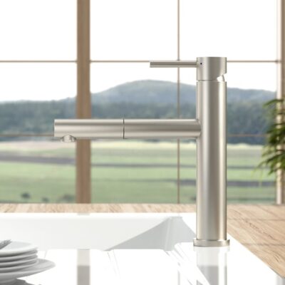 Villeroy & Boch Como douchekraan uittrekbaar draaibaar geborsteld roestvrij staal 927900LC 6