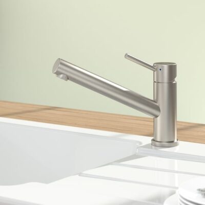 Villeroy & Boch Como eenhendel keukenmengkraan lagedruk uitloop draaibaar edelstaal finish 925111LC 5