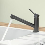 Villeroy & Boch Como raam-douche eengreeps keukenmengkraan antraciet mat uittrekbaar 92580005 Villeroy & Boch Como raam-douche eengreeps keukenmengkraan antraciet mat uittrekbaar 92580005