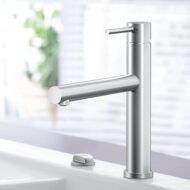 Villeroy & Boch Como Sky eenhendel keukenmengkraan draaibaar geborsteld roestvrij staal 927800LC Villeroy & Boch Como Sky eenhendel keukenmengkraan draaibaar geborsteld roestvrij staal 927800LC