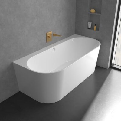 Villeroy & Boch Conum eengreeps inbouw douchemengkraan 1 verbruiker goud geborsteld TVS12700400076 7