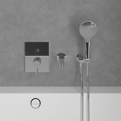 Villeroy & Boch Conum eengreeps inbouw mengkraan voor bad & douche 2 verbruikers chroom TVT12700100061 5