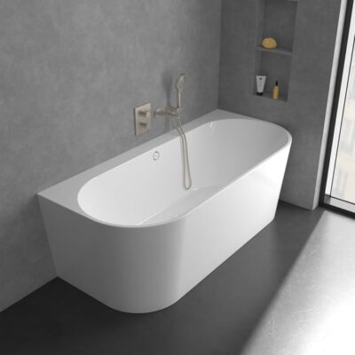 Villeroy & Boch Conum thermostaat voor bad & douche 2 verbruikers nikkel geborsteld TVS12700200064 7