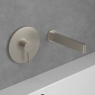 Villeroy & Boch Dawn eengreeps inbouw douchemengkraan 1 verbruiker nikkel geborsteld TVS10635211064 4