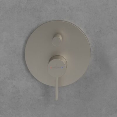 Villeroy & Boch Dawn eengreeps inbouw mengkraan voor bad & douche 2 verbruikers nikkel geborsteld TVS10635311064 5