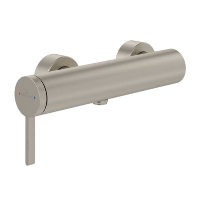 Villeroy & Boch Dawn eengreeps opbouw douchemengkraan 1 verbruiker nikkel geborsteld TVS10630115064 6