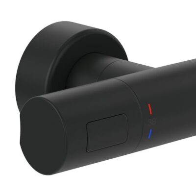 Villeroy & Boch Embrace opbouwthermostaat voor 1 verbruiker 1 verbruiker mat-zwart TVS108010000K5 4