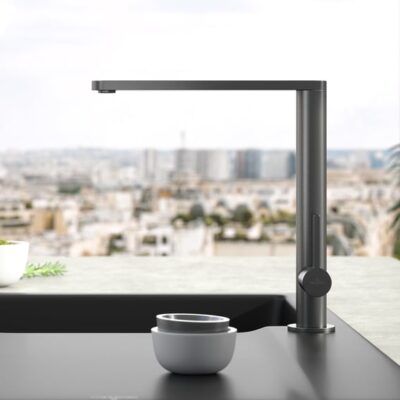 Villeroy & Boch Finera eenhendel keukenmengkraan draaibaar antraciet 92700005 18 Villeroy & Boch Finera eenhendel keukenmengkraan draaibaar antraciet 92700005 18