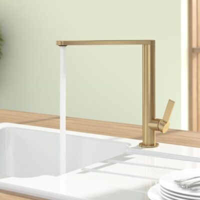 Villeroy & Boch Finera eenhendel keukenmengkraan draaibaar goud mat 92700003 4