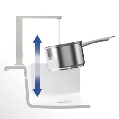Villeroy & Boch Finera Square eengreeps keukenmengkraan draaibaar edelstaal finish 927100LC 17 Villeroy & Boch Finera Square eengreeps keukenmengkraan draaibaar edelstaal finish 927100LC 17