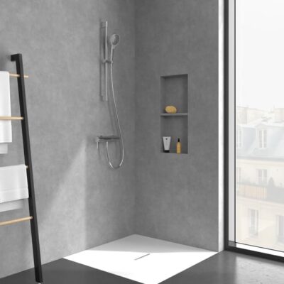 Villeroy & Boch Loop & Friends eengreeps opbouw douchemengkraan 1 verbruiker chroom TVS10630115361 4