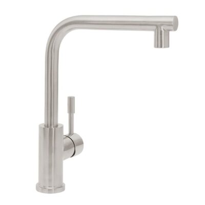Villeroy & Boch Moderne stalen eengreeps keukenmengkraan – haaks draaibaar edelstraal finish 966801LC 9 Villeroy & Boch Moderne stalen eengreeps keukenmengkraan – haaks draaibaar edelstraal finish 966801LC 9
