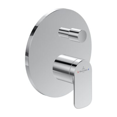 Villeroy & Boch O.novo eengreeps inbouw mengkraan voor bad & douche 2 verbruikers chroom TVS10435300061 7
