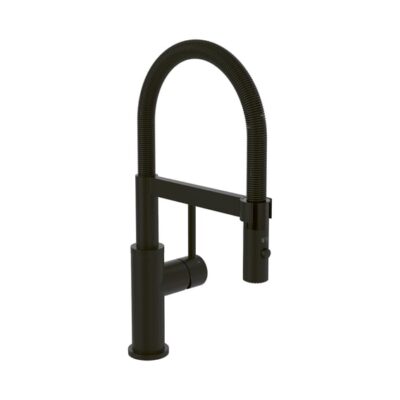 Villeroy & Boch Steel Expert Flex keukenmengkraan mat-zwart met veer draaibaar uittrekbaar 2 standen 92990006 6