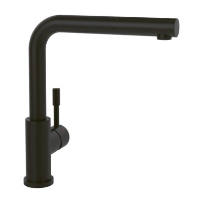 Villeroy & Boch Steel keukenmengkraan uittrekbaar draaibaar mat zwart 96970106 8