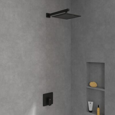 Villeroy & Boch Subway 3.0 eengreeps inbouw douchemengkraan 1 verbruiker mat-zwart TVS112002000K5 5