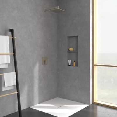 Villeroy & Boch Subway 3.0 eengreeps inbouw douchemengkraan 1 verbruiker nikkel geborsteld TVS11200200064 4