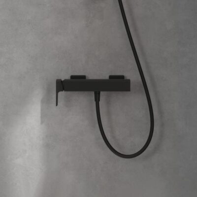 Villeroy & Boch Subway 3.0 eengreeps opbouw douchemengkraan 1 verbruiker mat-zwart TVS112001000K5 9