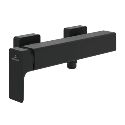 Villeroy & Boch Subway 3.0 eengreeps opbouw douchemengkraan 1 verbruiker mat-zwart TVS112001000K5 11