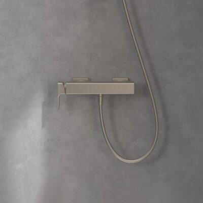 Villeroy & Boch Subway 3.0 eengreeps opbouw douchemengkraan 1 verbruiker nikkel geborsteld TVS11200100064 9