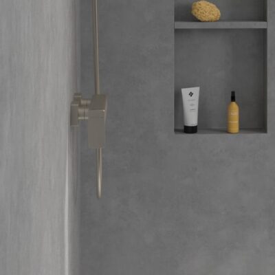 Villeroy & Boch Subway 3.0 eengreeps opbouw douchemengkraan 1 verbruiker nikkel geborsteld TVS11200100064 10