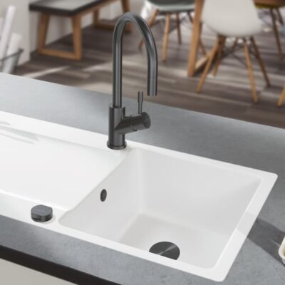 Villeroy & Boch Umbrella eenhendel keukenmengkraan draaibaar antraciet 92530005 18 Villeroy & Boch Umbrella eenhendel keukenmengkraan draaibaar antraciet 92530005 18