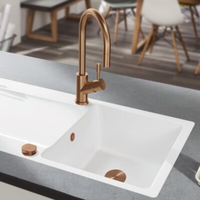 Villeroy & Boch Umbrella eenhendel keukenmengkraan draaibaar brons mat 92530004 15 Villeroy & Boch Umbrella eenhendel keukenmengkraan draaibaar brons mat 92530004 15