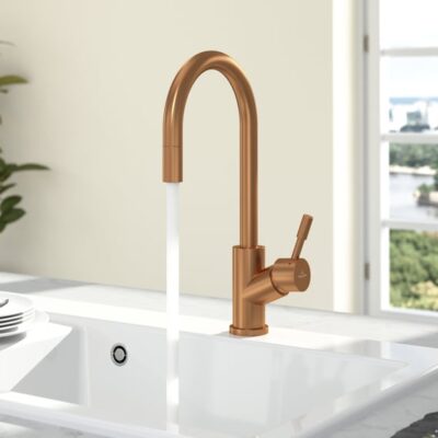 Villeroy & Boch Umbrella Flex keukenmengkraan uittrekbaar brons 92540004 10 Villeroy & Boch Umbrella Flex keukenmengkraan uittrekbaar brons 92540004 10