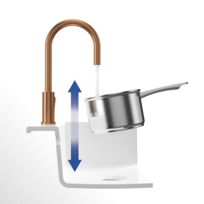 Villeroy & Boch Umbrella Flex keukenmengkraan uittrekbaar brons 92540004 14 Villeroy & Boch Umbrella Flex keukenmengkraan uittrekbaar brons 92540004 14