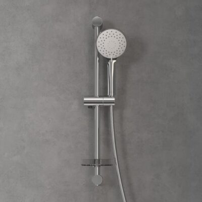 Villeroy & Boch Universal Showers glijstangset met garnituur 3 straalsoorten 604 mm chroom TVS10900400061 11