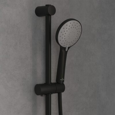 Villeroy & Boch Universal Showers glijstangset met garnituur 3 straalsoorten 604 mm mat-zwart TVS109004000K5 8